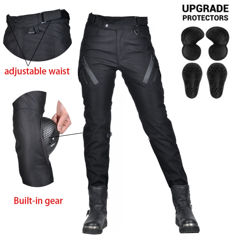 Motorcycle Gear Women Pants - Damen Wasserdichte Winddichte Motorradhose 4-Jahreszeiten Atmungsaktive