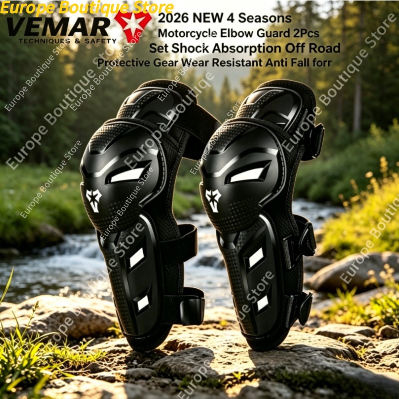 Motorcycle Gear For Woman - Off-Road-Schutzausrüstung, 2 Stück, 4 Jahreszeiten, Motorrad-Ellbogenschutz,