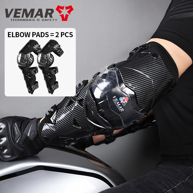 Motorcycle Gear For Woman - VEMAR E-18H Motocross-Ellenbogenschützer, Motorrad-Reitausrüstung für Männer