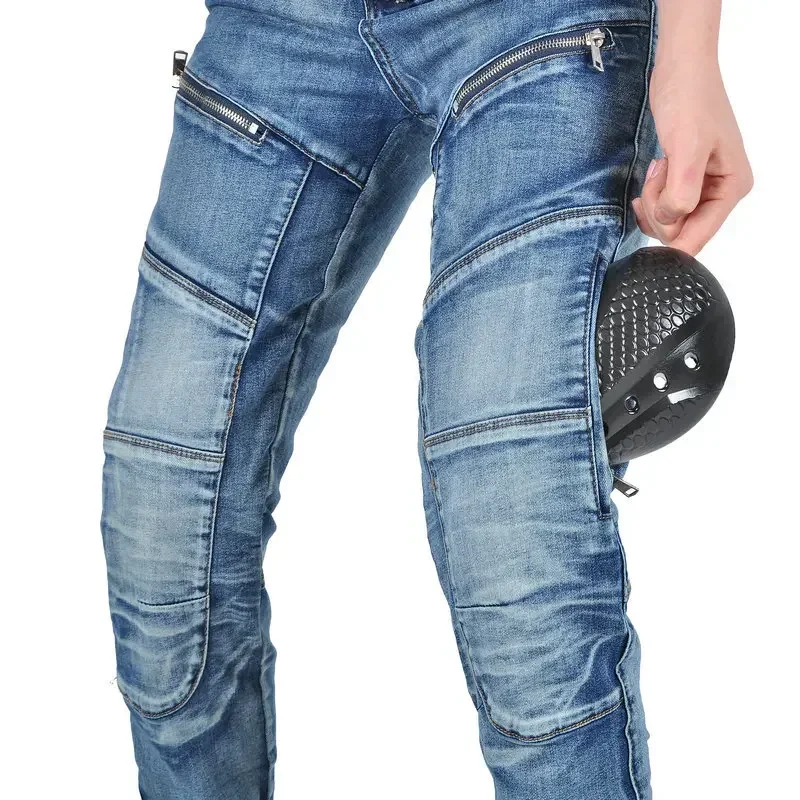 Damen-Jeans Personalisierte Mo – Motorcycle Gear Women Pants Bewertung und Preis