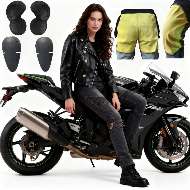 Frauen Aramid Motorrad Hosen O – Motorcycle Gear Women Pants Bewertung und Preis